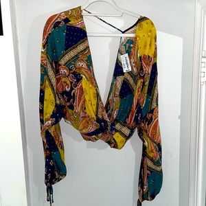 NEW W/ TAGS Juniper Blu Blouse Size S